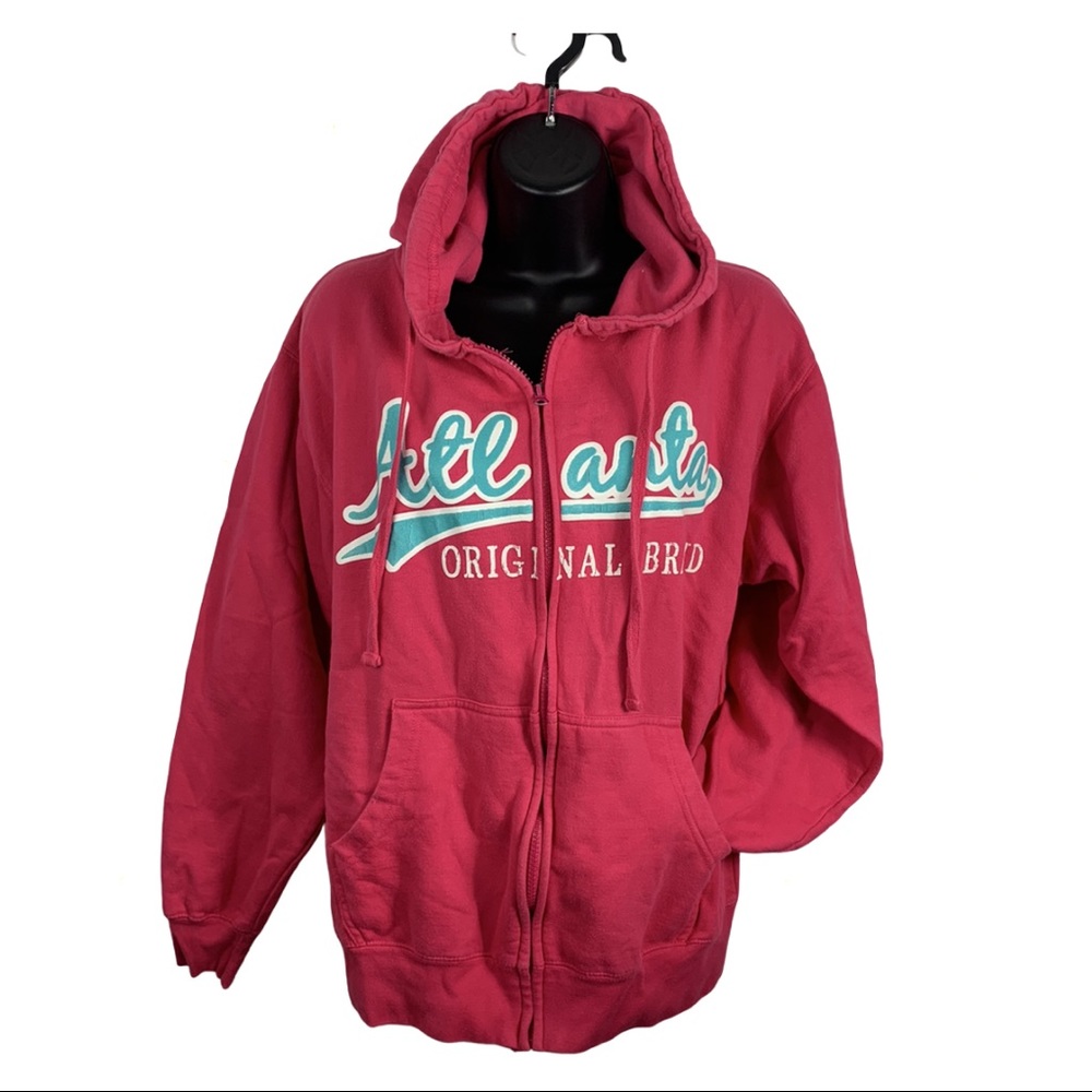 Cotton heritage pink Atlanta hoodie